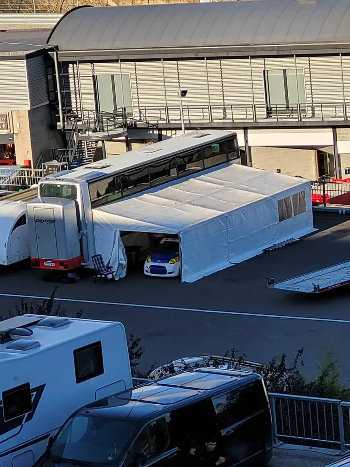 Van Hool dubbeldekker bus– camper/ race/ evenement, foto 3