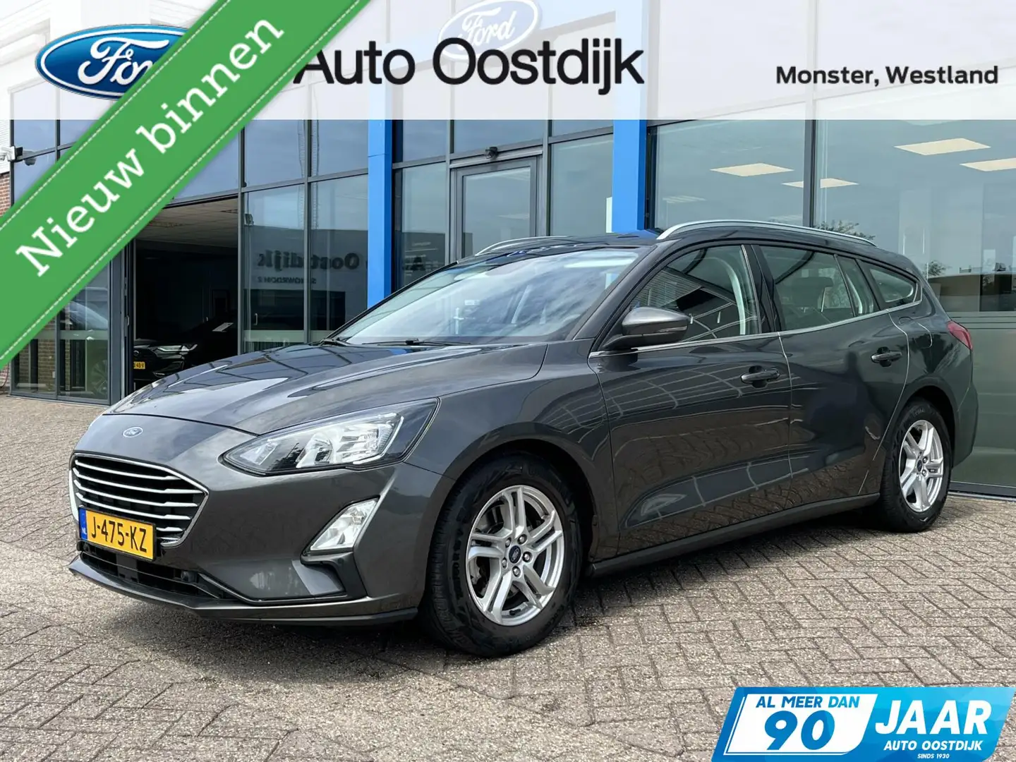 Ford Focus Wagon 1.0 EcoBoost Trend Edition 125PK Winterpack Grijs - 1