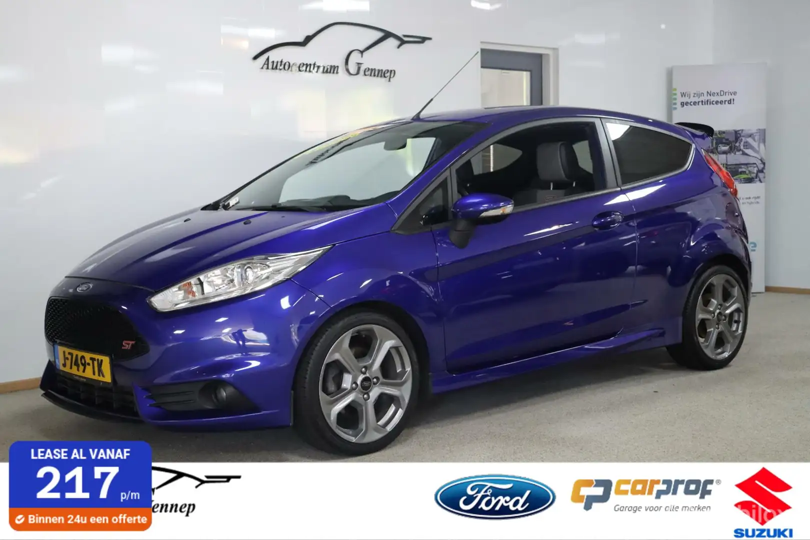 Ford Fiesta 1.6 ST2 182PK Azul - 1