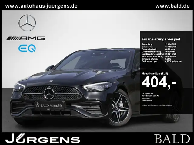 Mercedes-Benz C 180 AMG Sport/Pano/360/Burm/StdHz/DIGITAL/Memo