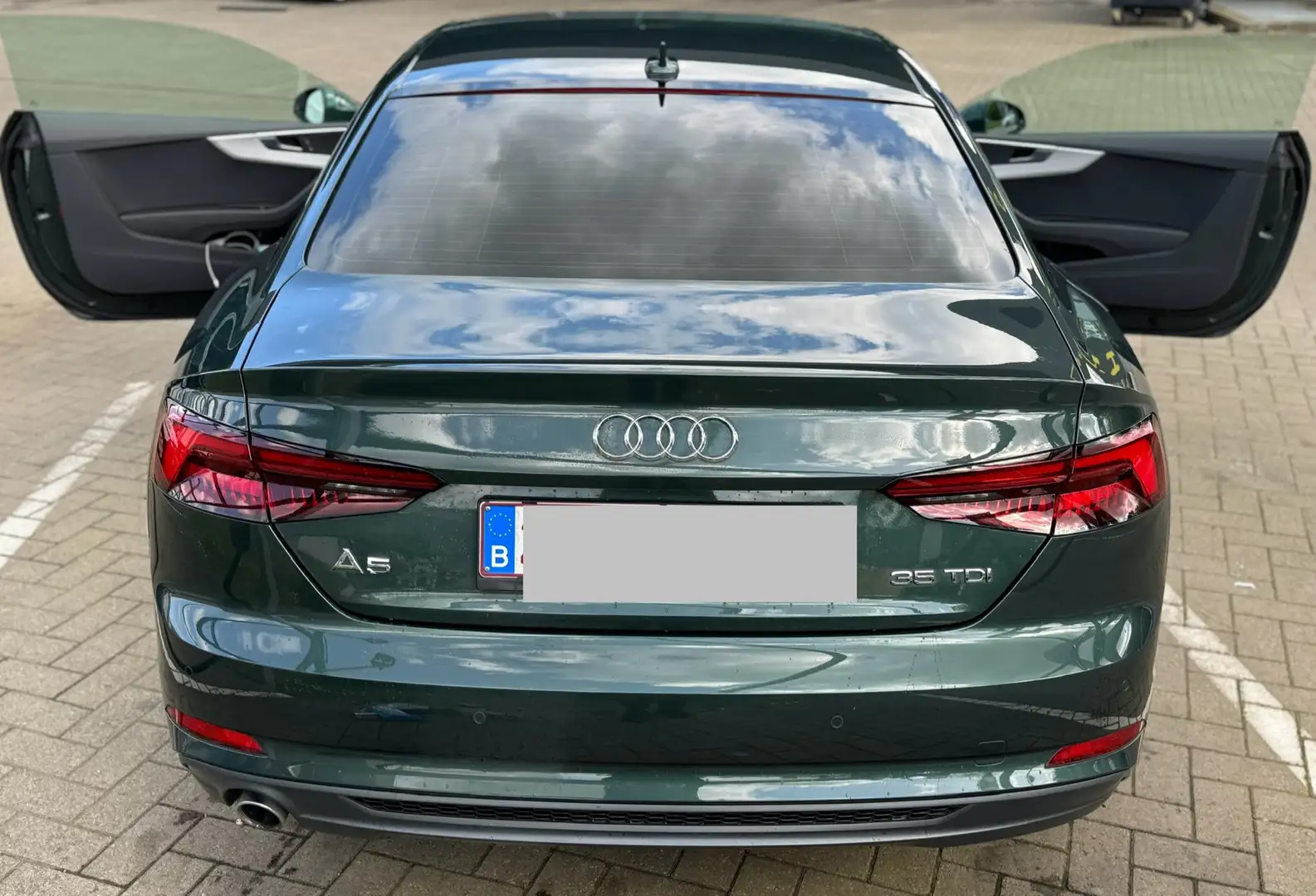 Audi A5 Audi A5 Coupé S-Line 2019 - 92.000km Green - 2