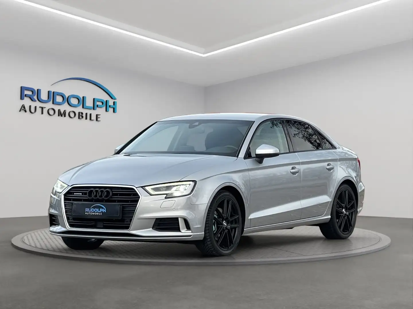 Audi A3 2,0 QUATTRO SPORT AUTOM.ACC SPUR LED GARANTIE Silber - 1