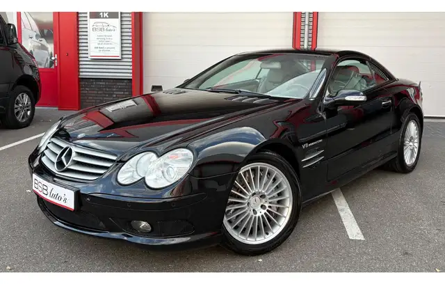 Mercedes-Benz SL 55 AMG Navi Cruise Clima Pdc Leder Stoelverwarming Elec.p