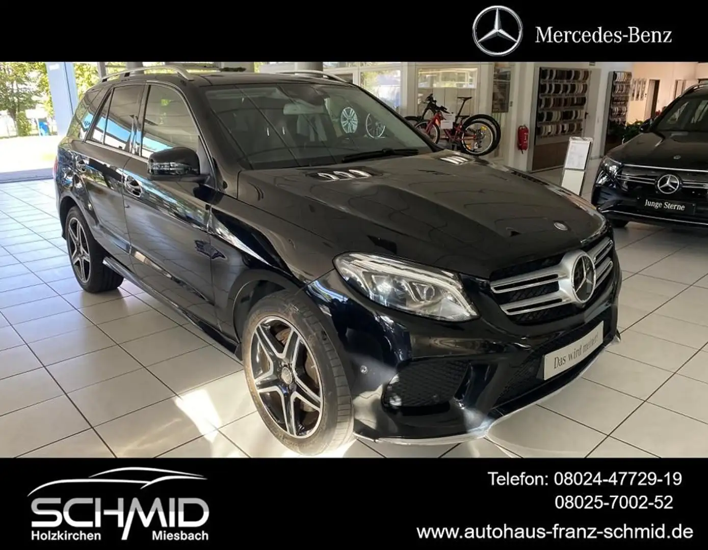 Mercedes-Benz GLE 500 4M AMG Line Active Curve Standhzg NP 114 crna - 1