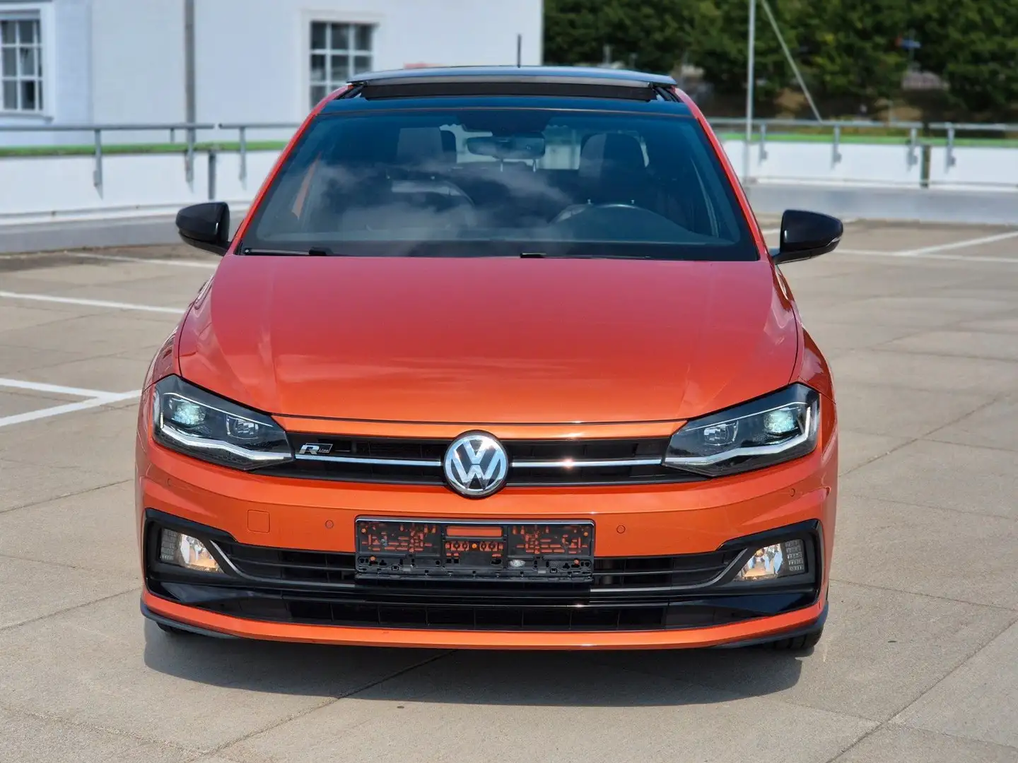Volkswagen Polo VI Highline ACC LED DSG PDC SHZ EU6 R-Line Orange - 2