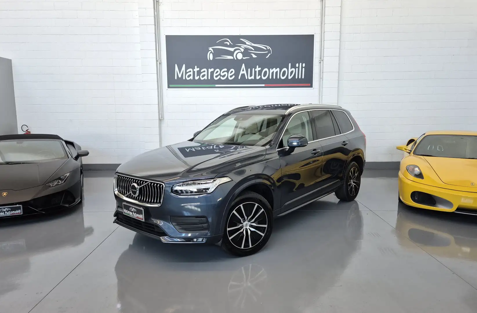 Volvo XC90 B5 2.0cc 235cv Hybrid Certificata IvaEspostaInclus Blauw - 1