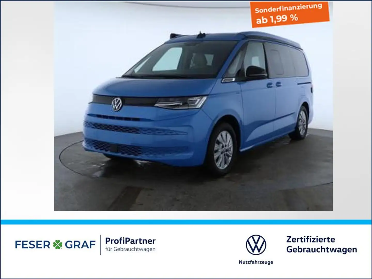 Volkswagen T7 California 1.5TSI eHybrid Coast 4x4 DSG AHK ACCV LED-Matrix Blau - 1