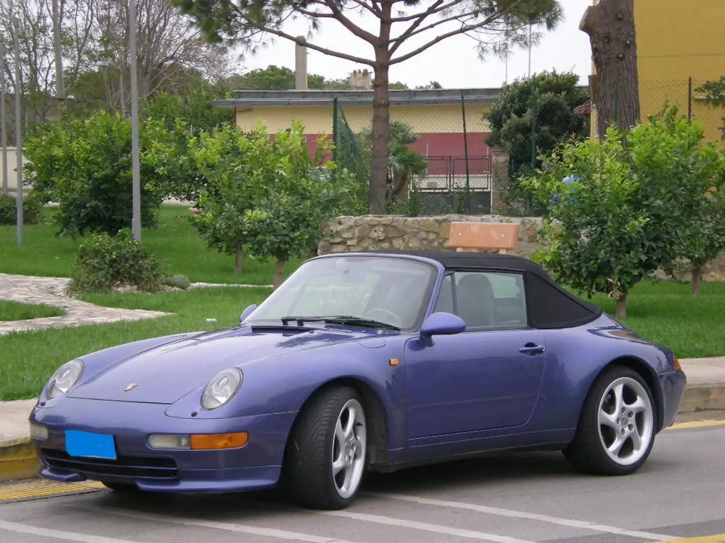 Porsche 993 911 Cabrio 3.6 Carrera Blu/Azzurro - 1