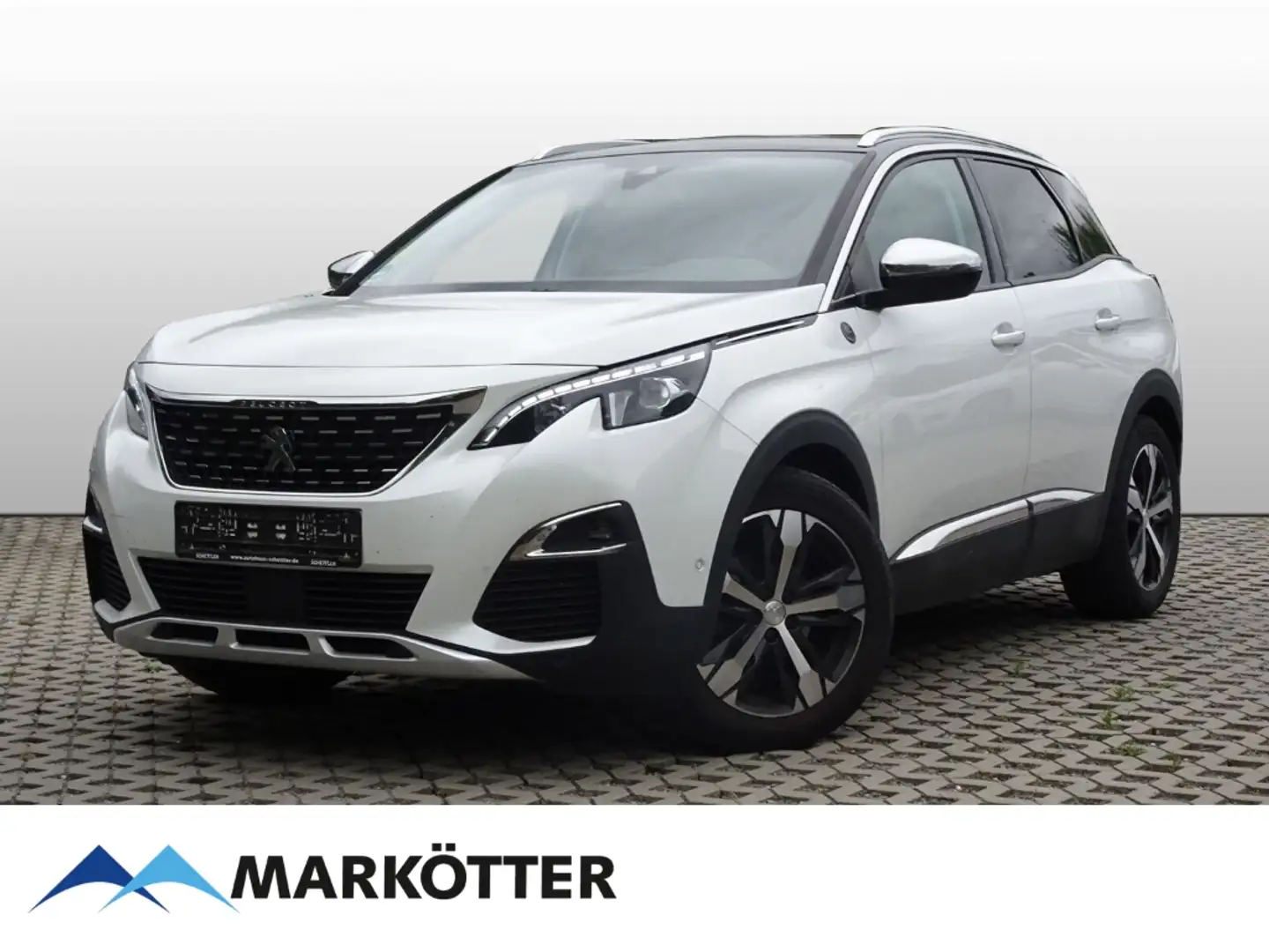 Peugeot 3008 2.0 Crossway BlueHDi 180 FAP/LED/Keyless/ Weiß - 1