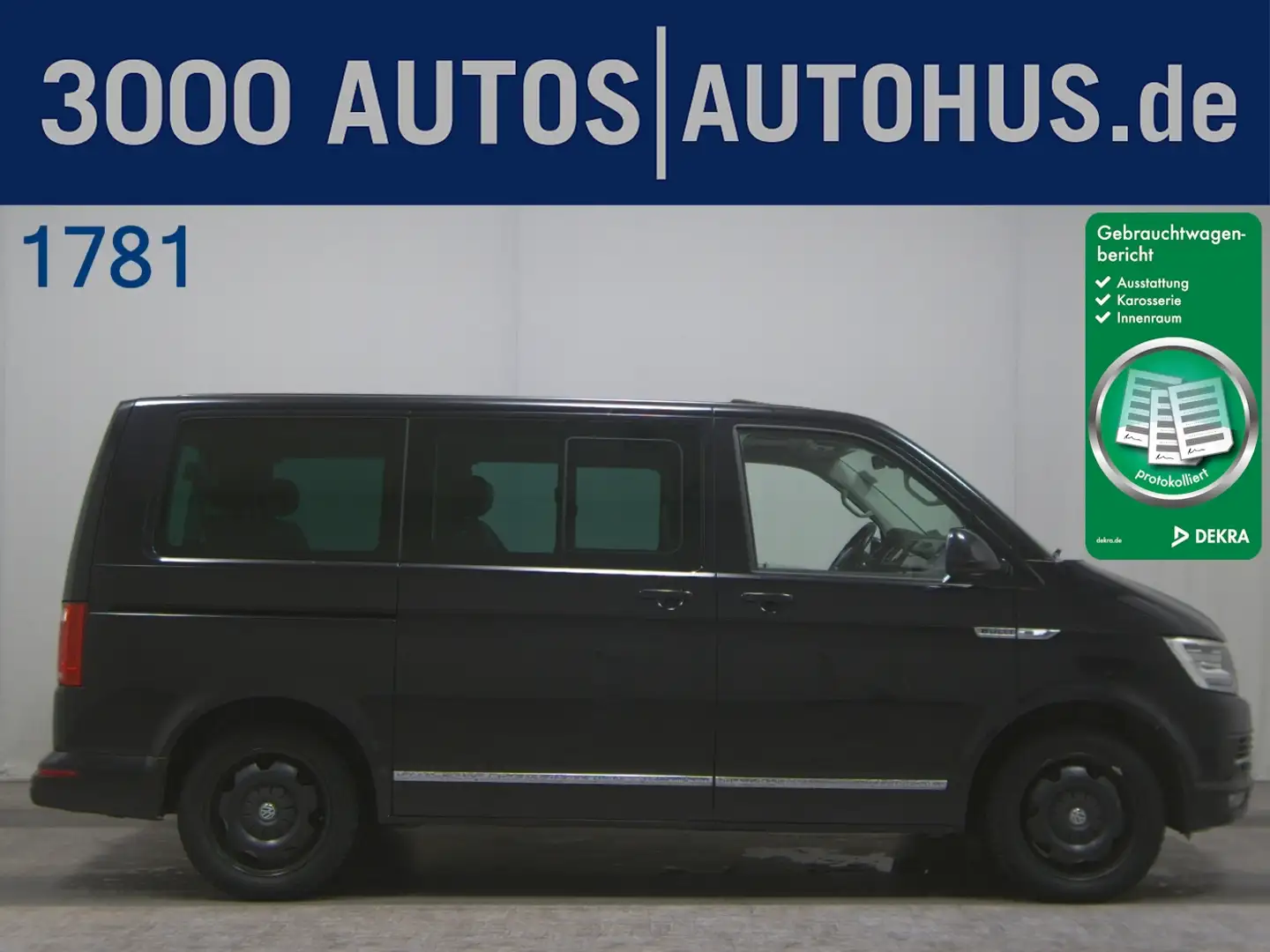 Volkswagen T6 Multivan 2.0 TDI Highline Navi DYN LED DCC Schwarz - 1