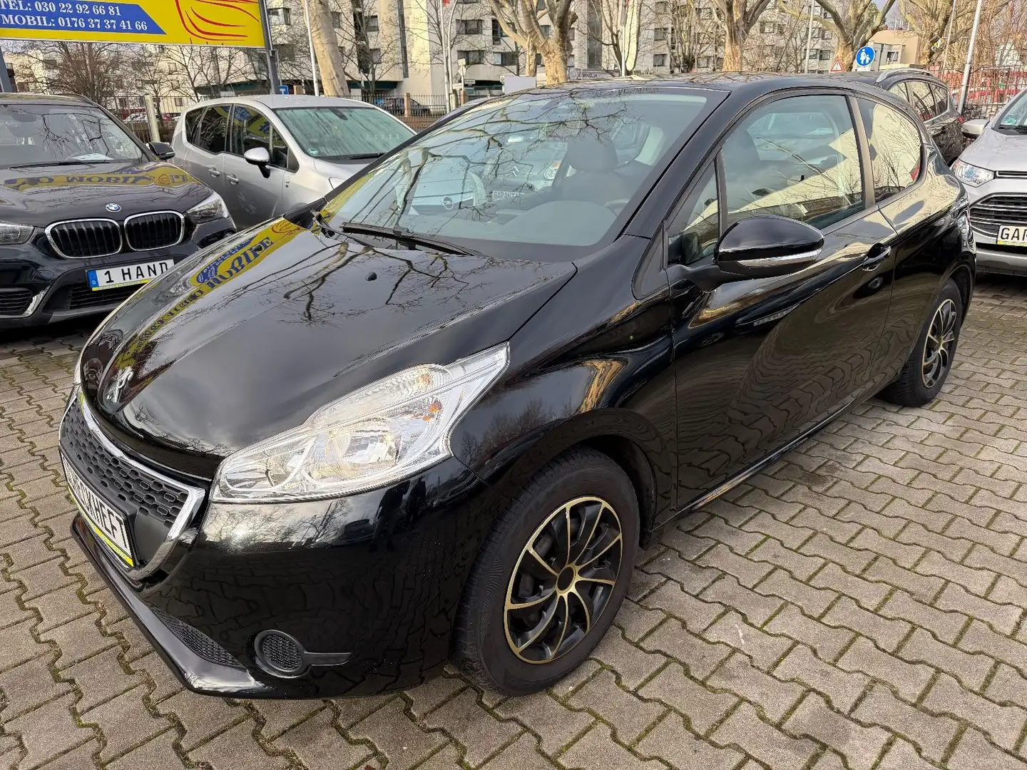 Peugeot 208 Active*SCHECKHEFT*KLIMA Schwarz - 1