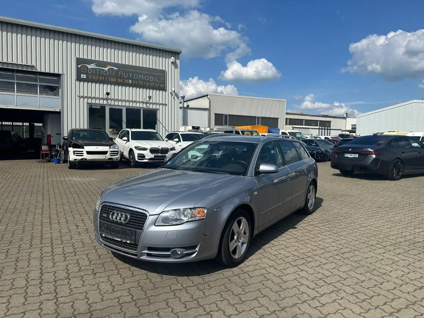 Audi A4 Avant 2.0 TDI-S LINE-LEDER-NAVI PLUS-XENON Argent - 1