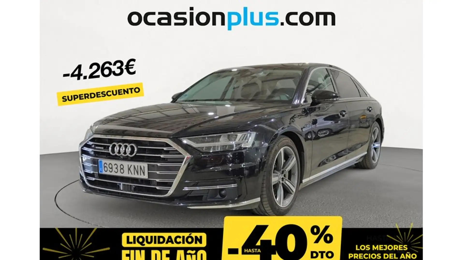 Audi A8 L 55 TFSI quattro tiptronic Noir - 1