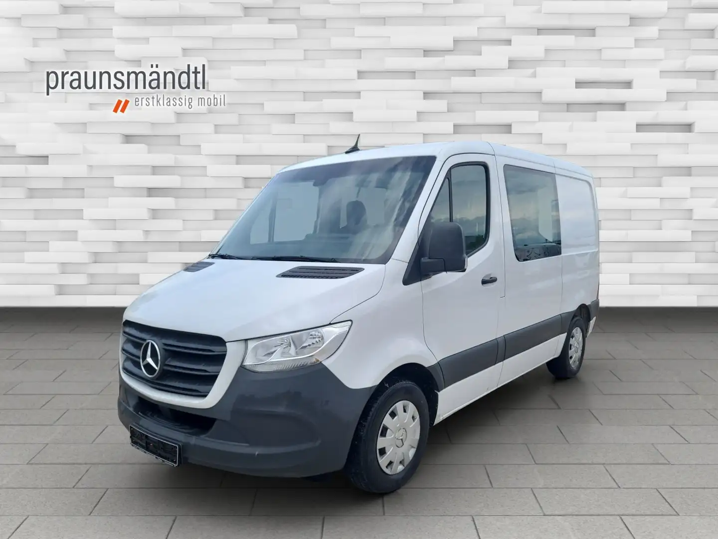 Mercedes-Benz Sprinter 316 CDI Mixto kompakt MBUX Klima AHK Wit - 1