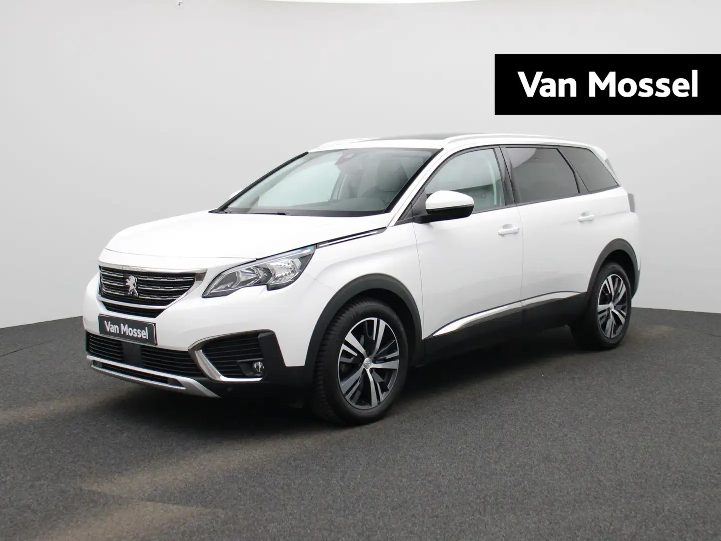 Peugeot 5008 1.5 BlueHDIAllure PANORAMADAK | HALF LEER | NAVIGA Wit - 1