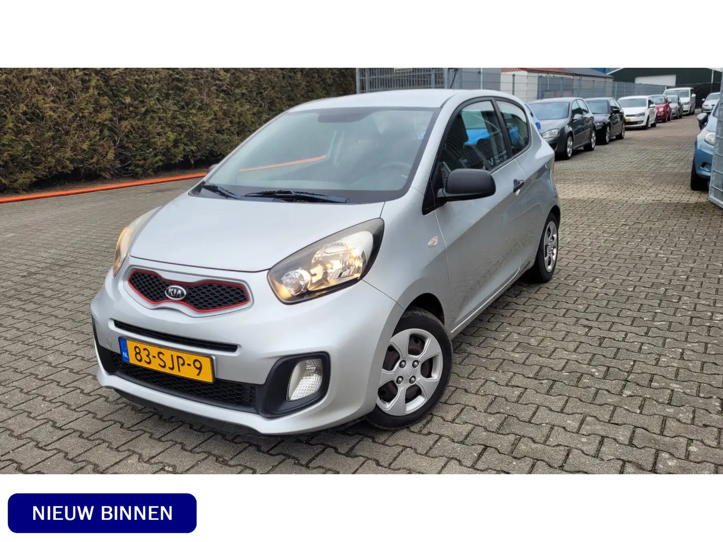 Kia Picanto 1.0 CVVT Airco 1e Eigenaar Grau - 1