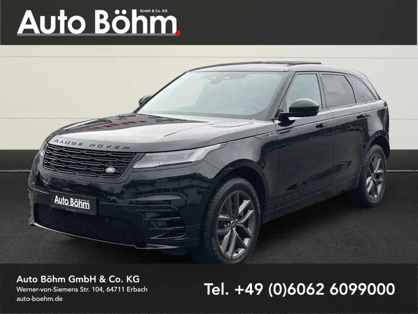 Land Rover Range Rover Velar Dynamic SE P250+Pano+ACC+WiPa Schwarz - 1