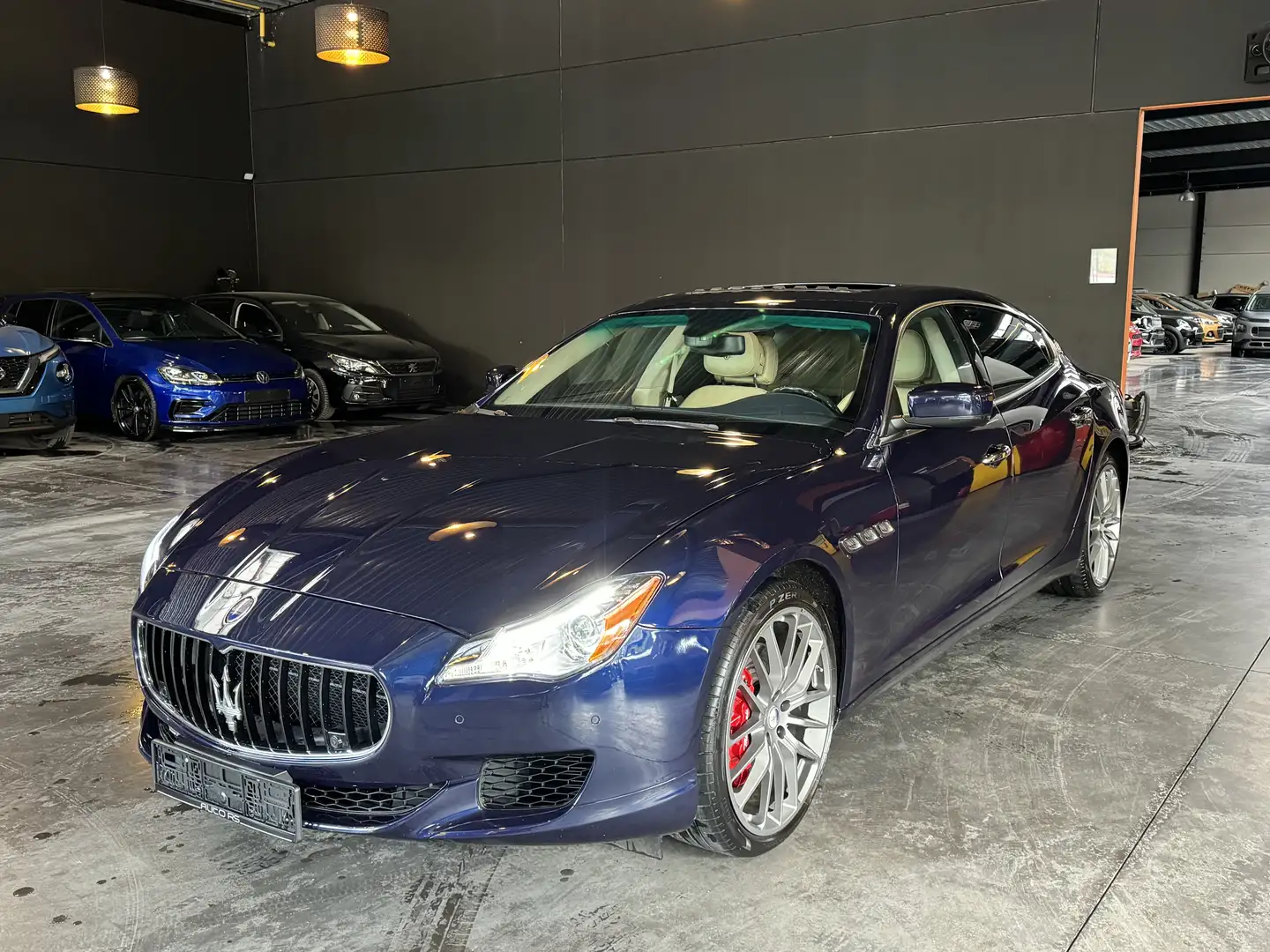 Maserati Quattroporte 3.0 V6 S Q4 301KW/409CV - CUIR - CARBON - ECRAN AR Bleu - 2