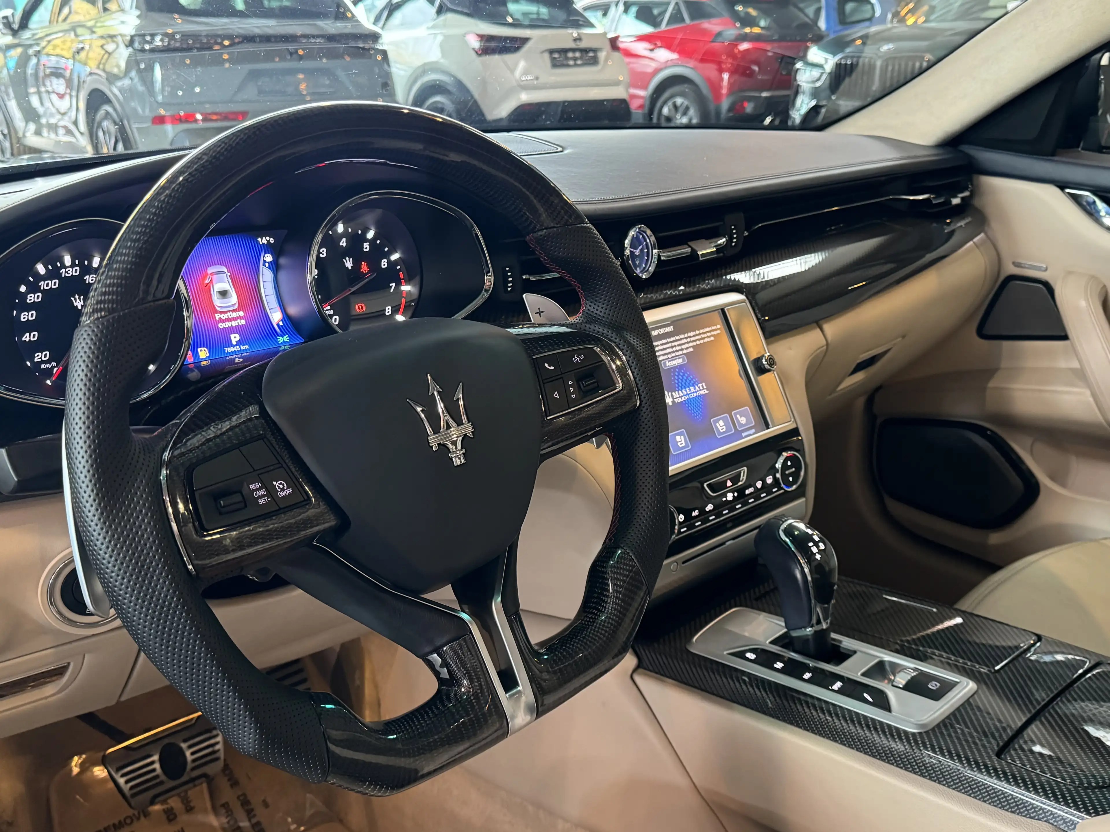 Maserati Quattroporte 3.0 V6 S Q4 301KW/409CV - CUIR - CARBON - ECRAN AR — photo 13