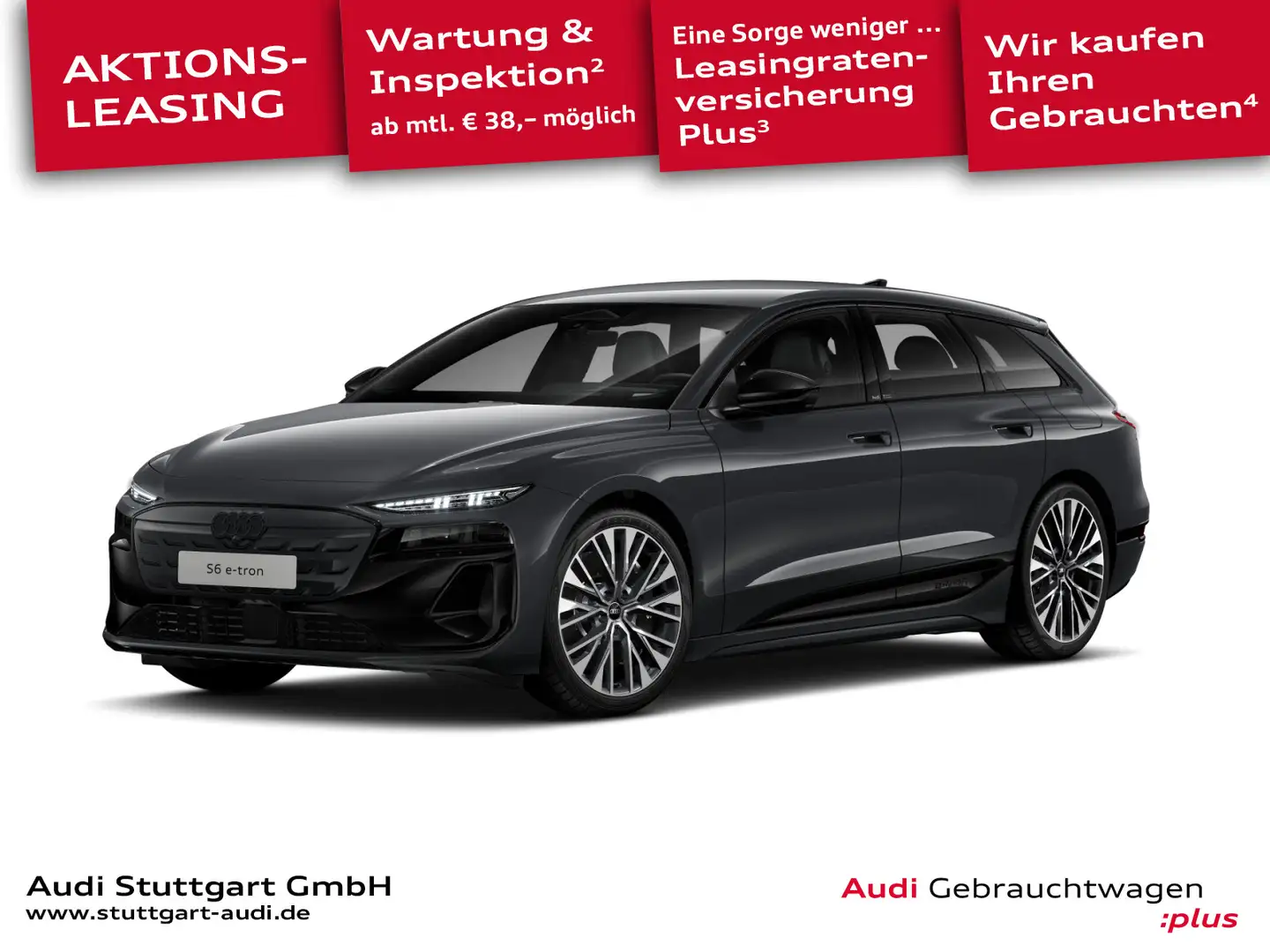 Audi S6 e-tron . Grau - 1
