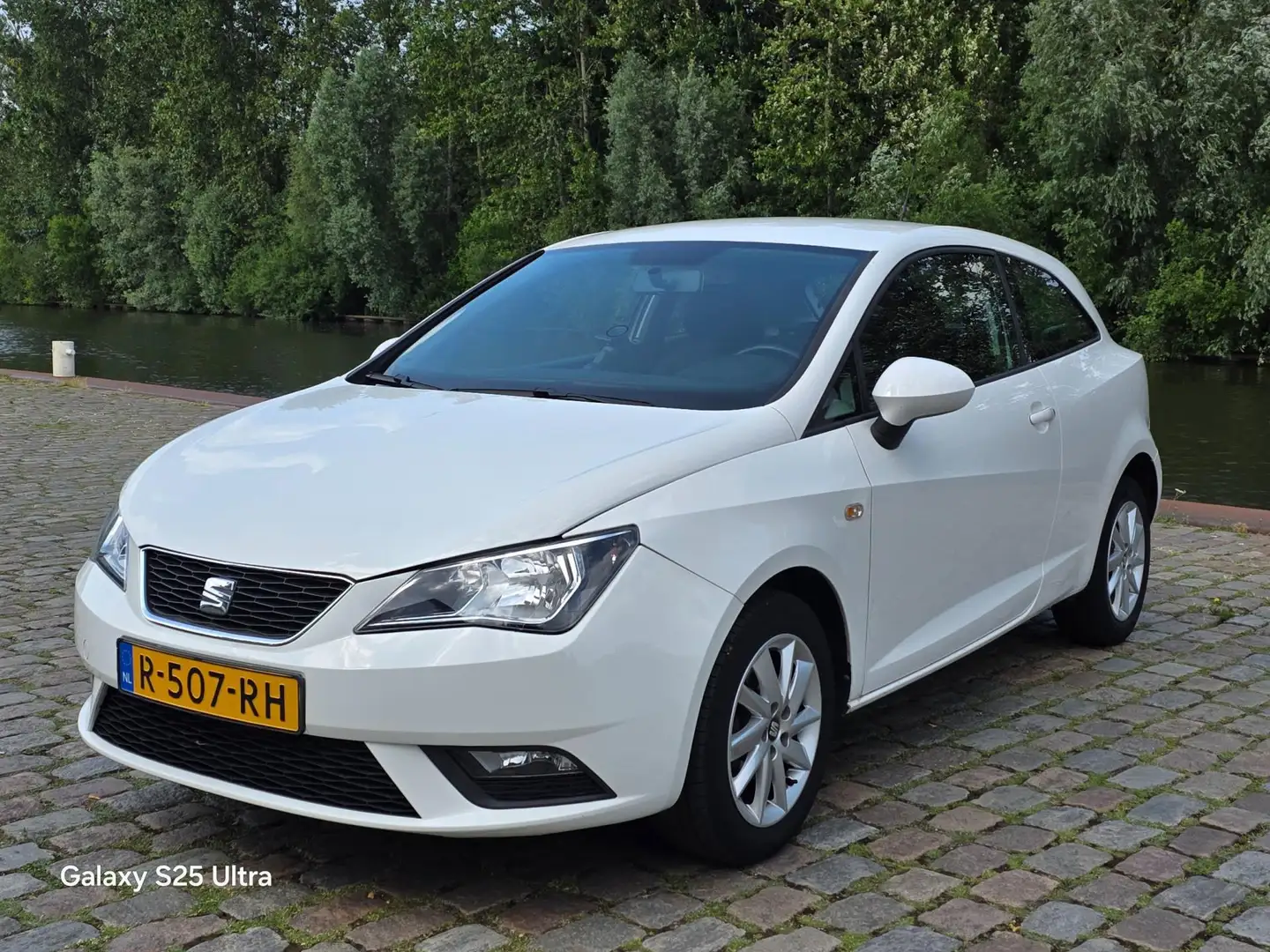 SEAT Ibiza 1.2 Reference zeer mooi auto airco navigatie elekt Wit - 2