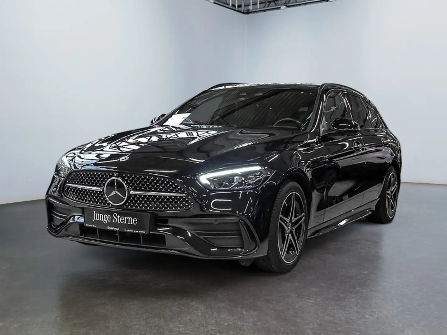 Mercedes-Benz C 300 e T AMG NIGHT MEMO 360 DISTR KAMERA SPUR Schwarz - 2
