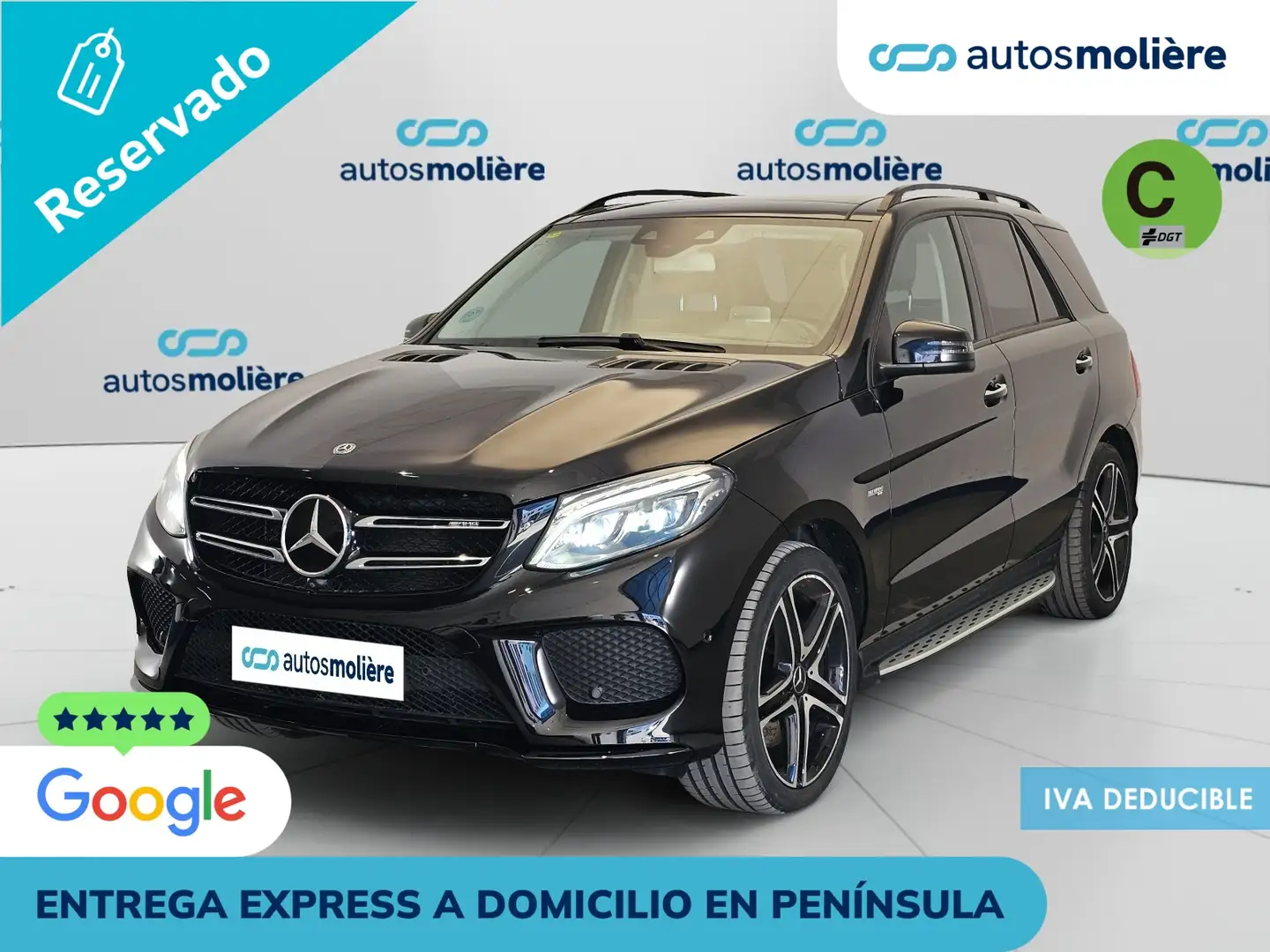 Mercedes-Benz GLE 43 AMG 4Matic Aut. Zwart - 1