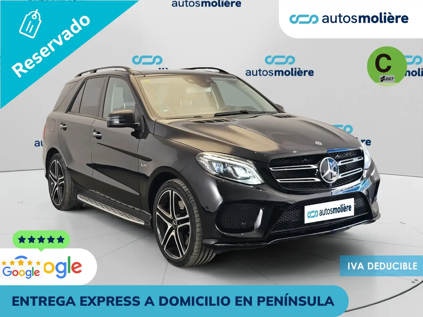 Mercedes-Benz GLE 43 AMG 4Matic Aut. Zwart - 2