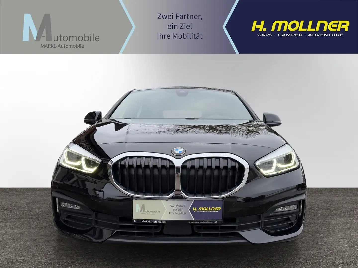 BMW 116 d Advantage Automatik Schwarz - 2