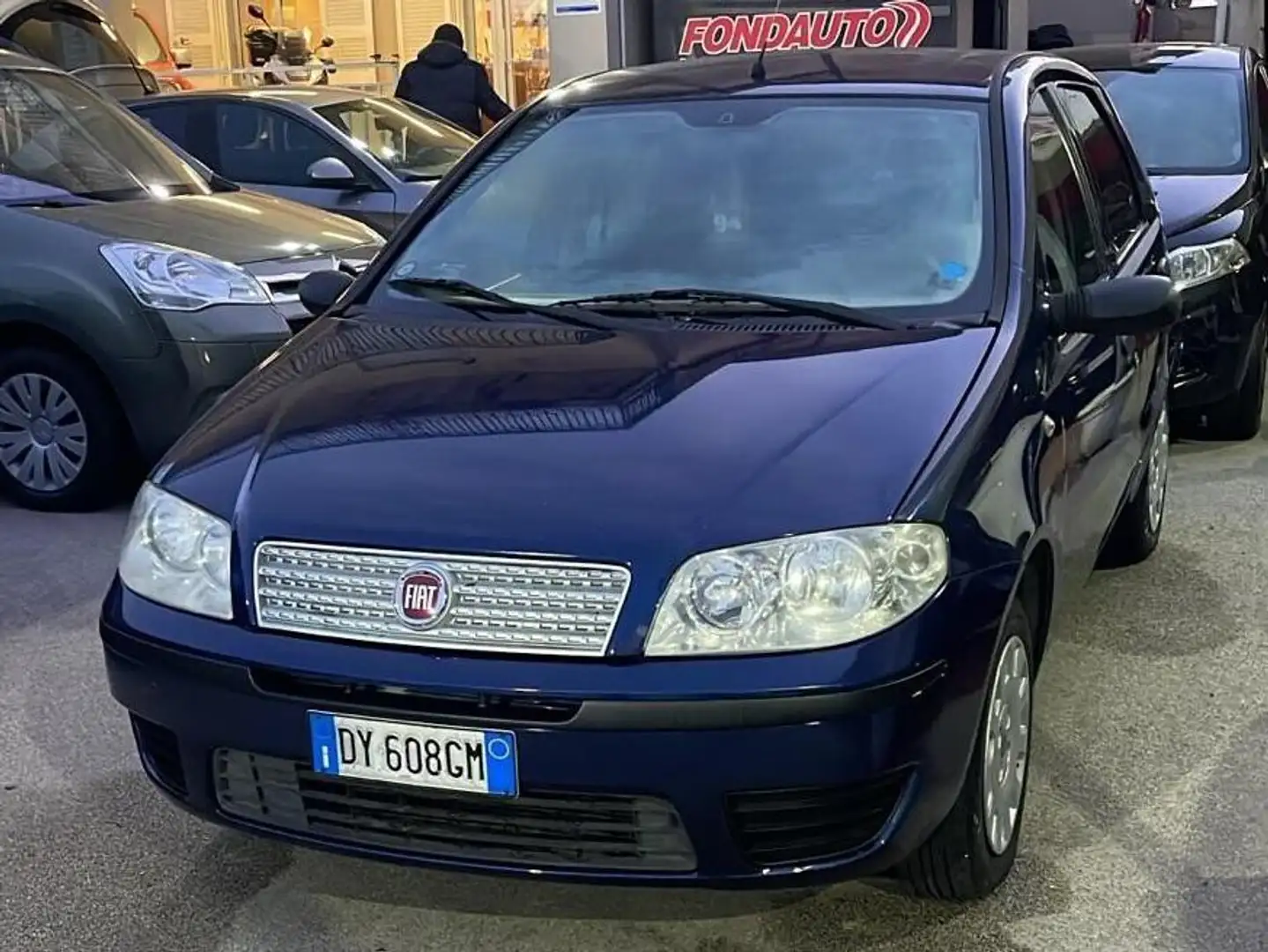 Fiat Punto 5p 1.2 Classic Active Blauw - 1