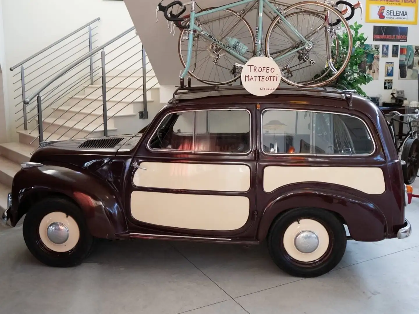 Fiat Topolino 500 C Belvedere 1952 Marrone - 2