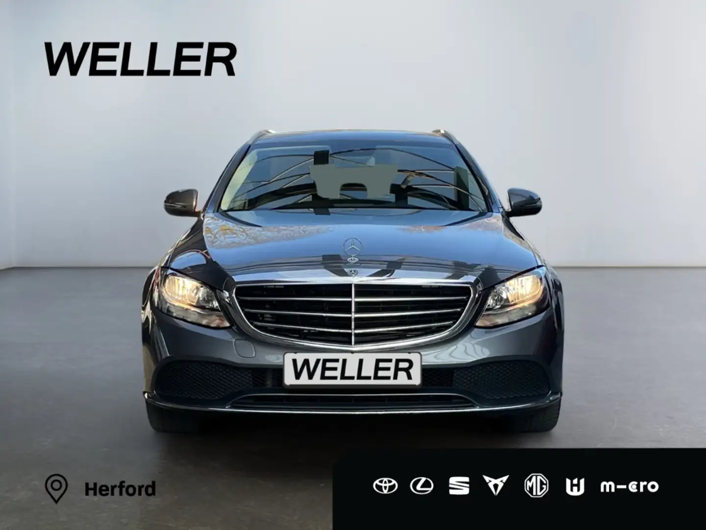 Mercedes-Benz C 220 d T 9G-TRONIC Exclusive *AHK*Standhz*Leder* Grau - 2
