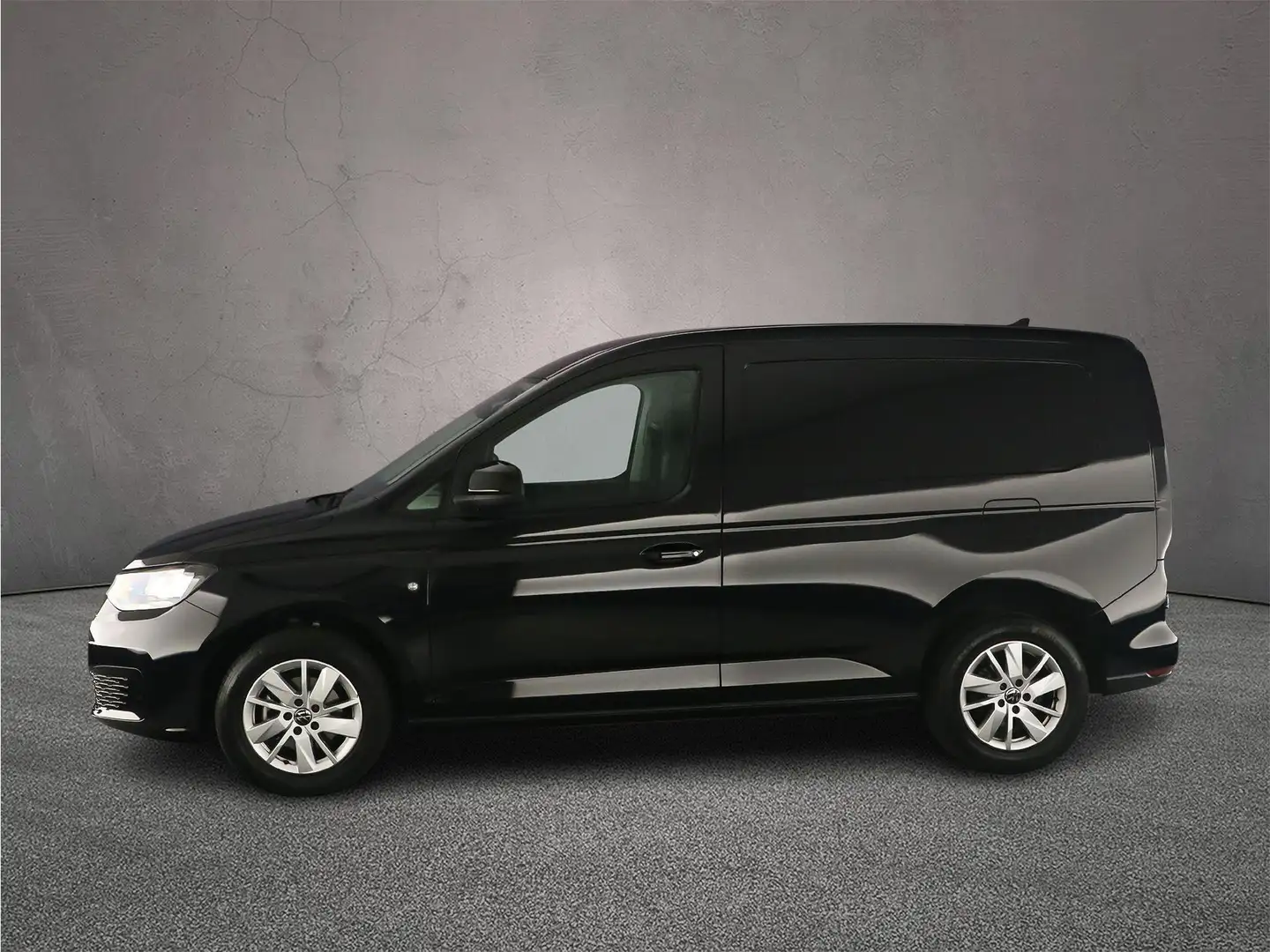 Volkswagen Caddy Cargo 2.0 TDI Style Airco | Navigatie ( Apple carp Zwart - 2