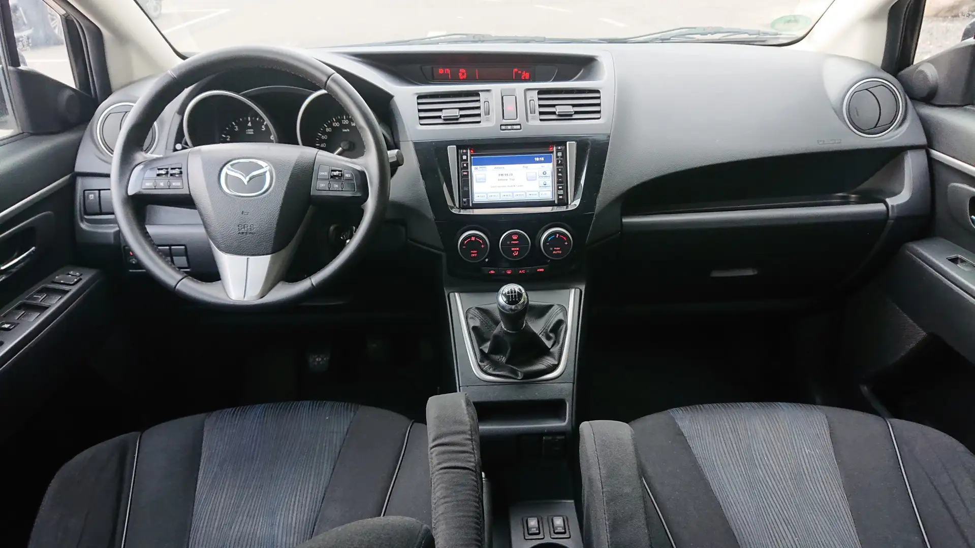 Mazda 5 Edition 40 Jahre +2Hd+Navi+SHZ+PDC+Temp+ Zwart - 1
