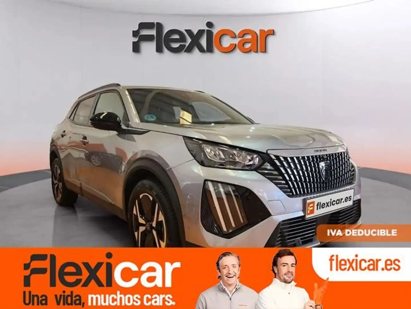 Peugeot 2008 1.2 PureTech S&S Allure EAT8 130 Gris - 1
