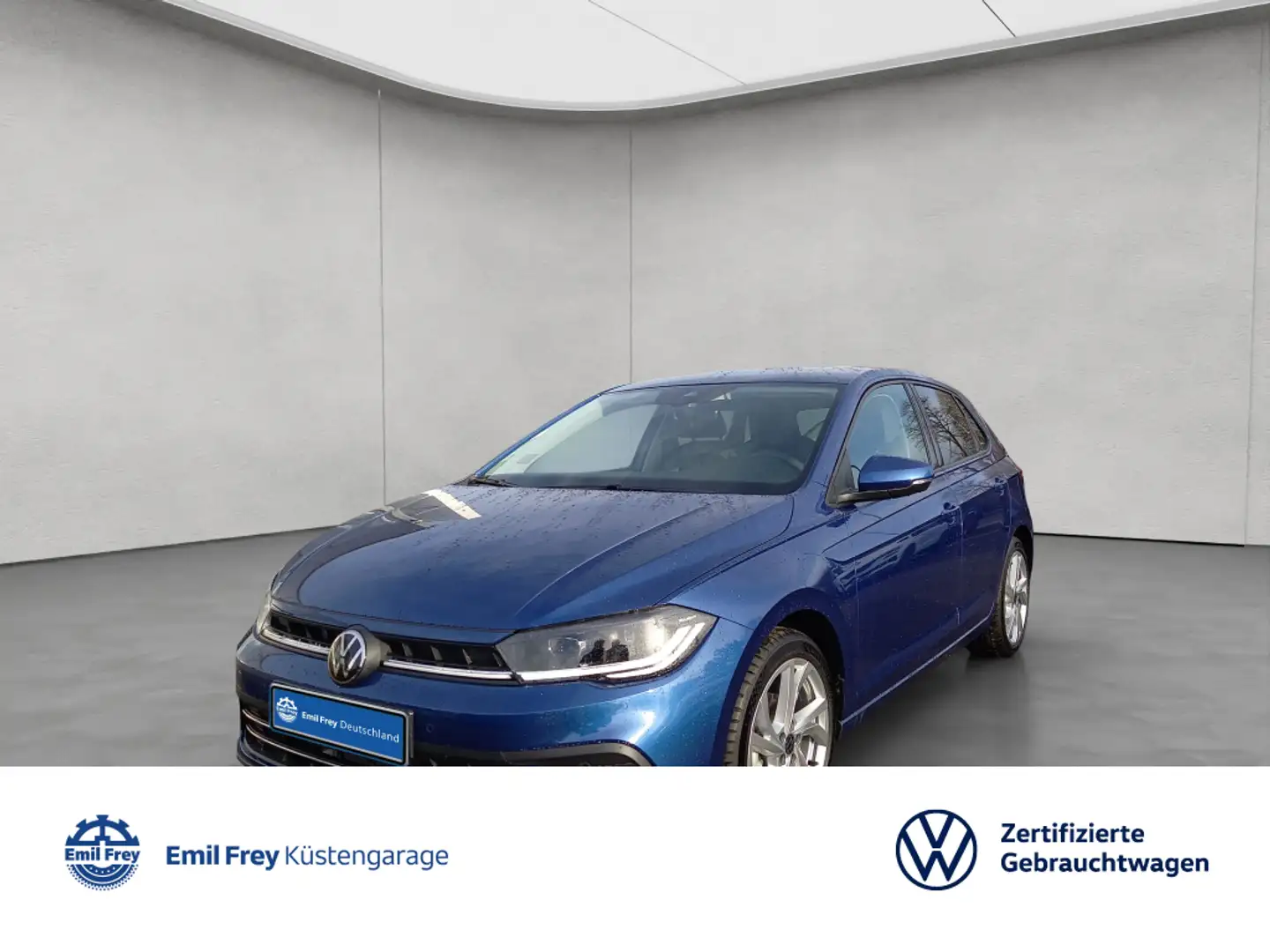 Volkswagen Polo 1.0 TSI DSG Style NAVI MATRIX PDC ACC Blau - 1