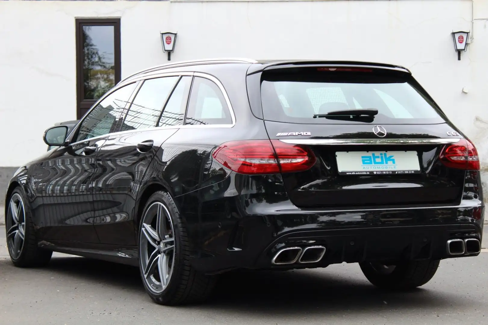 Mercedes-Benz C 63 AMG 1.HAND ASSIST+ 360° WIDE DISTRONIC SAGA Negru - 2