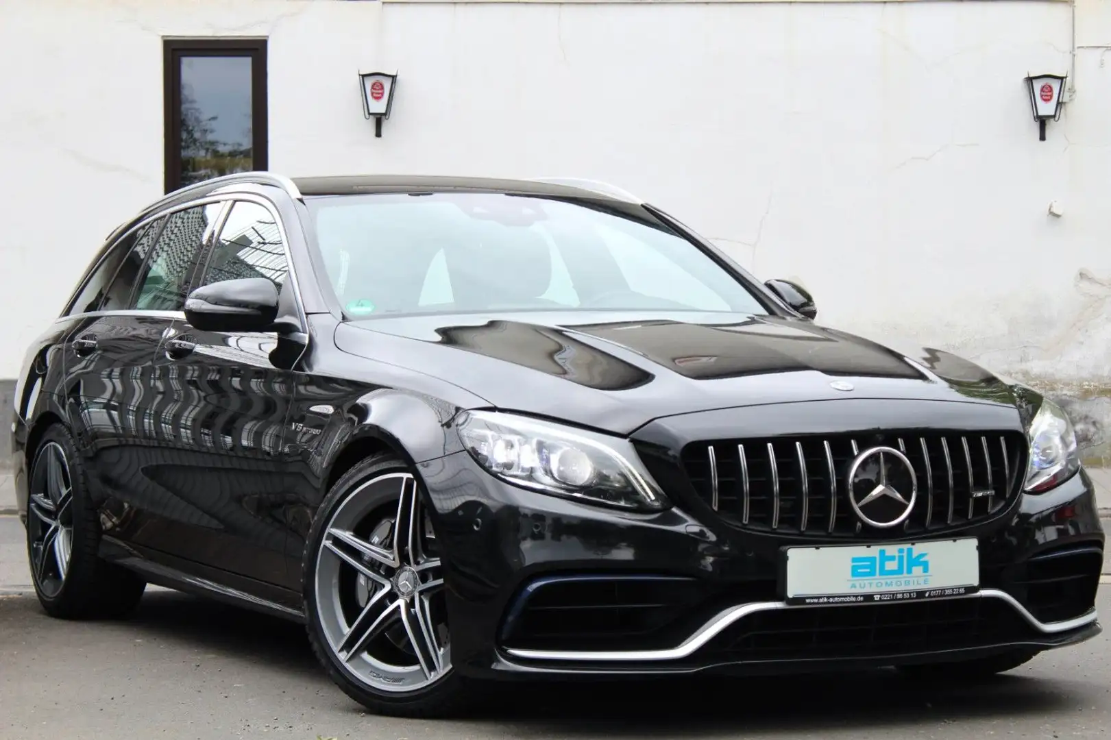 Mercedes-Benz C 63 AMG 1.HAND ASSIST+ 360° WIDE DISTRONIC SAGA Negru - 1