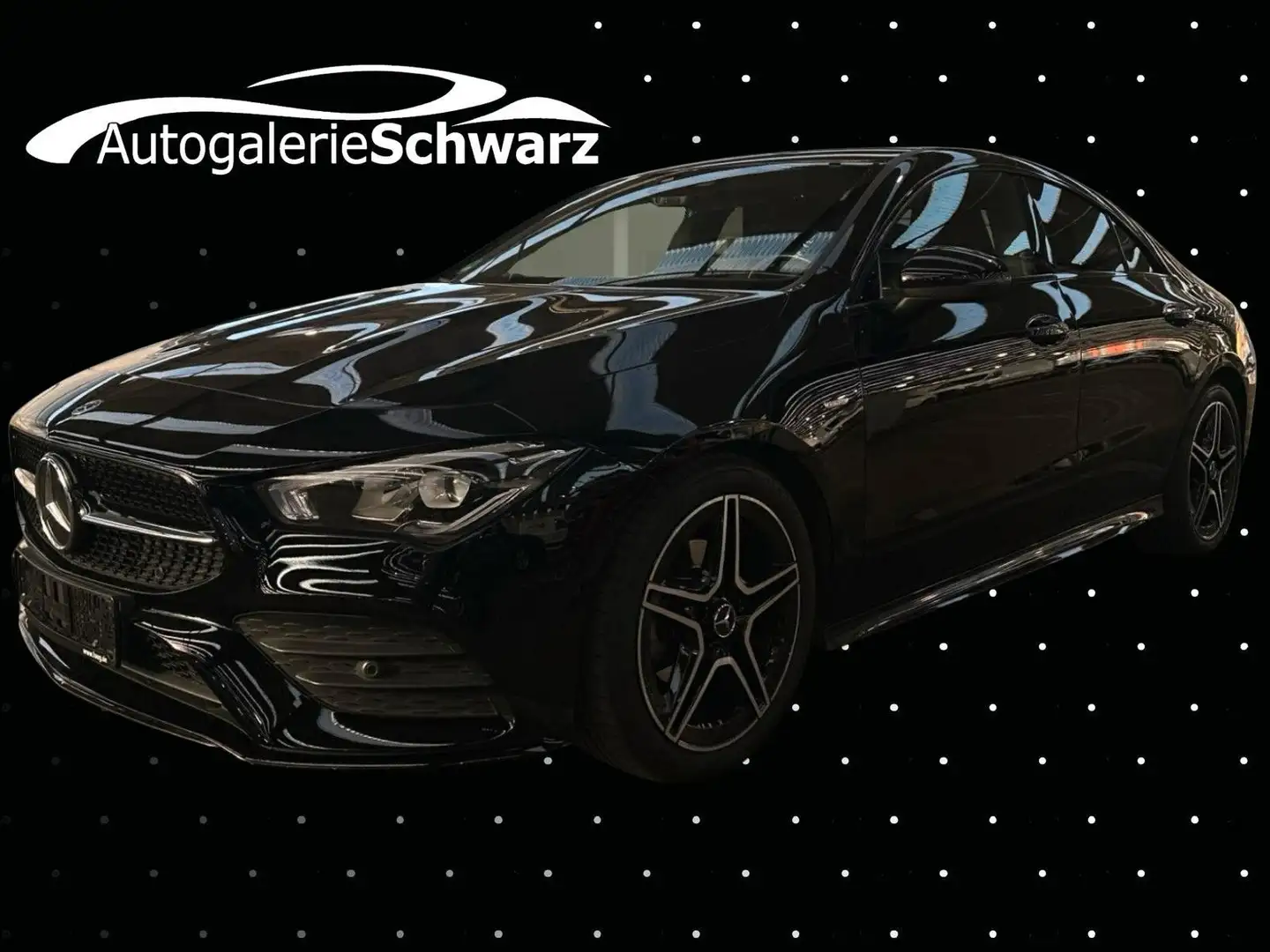 Mercedes-Benz CLA 180 Coupé AMG NIGHT LED AUGR+KAM SOUND AMBTE Noir - 1