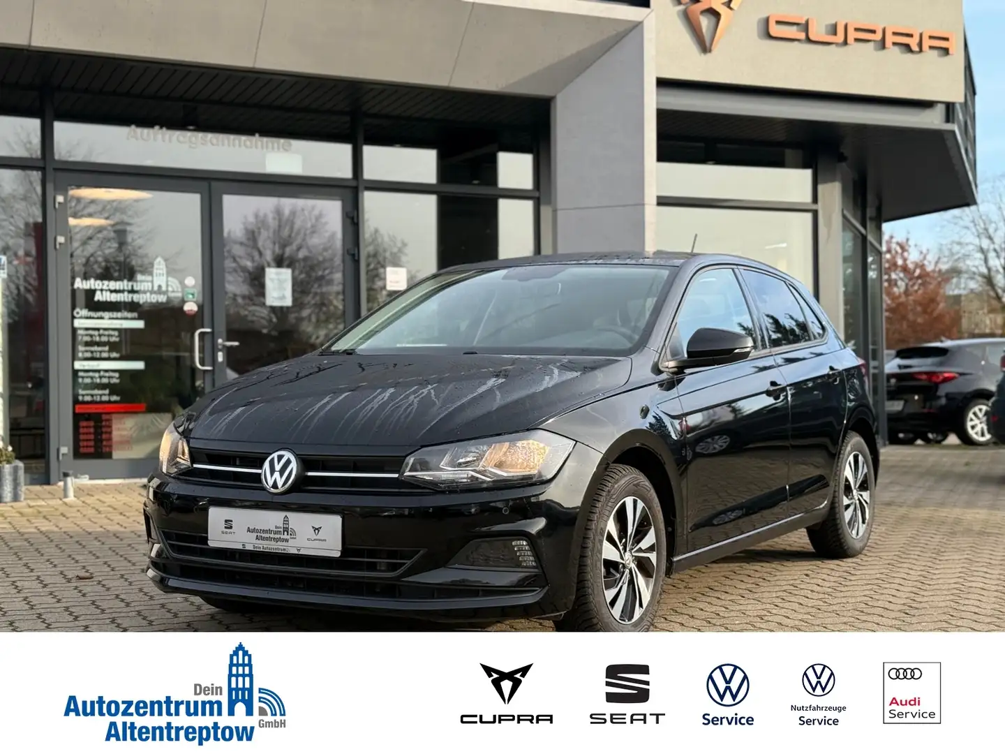 Volkswagen Polo 1.0 TSI DSG Comfortline Navi KESSY GJR SH Noir - 1