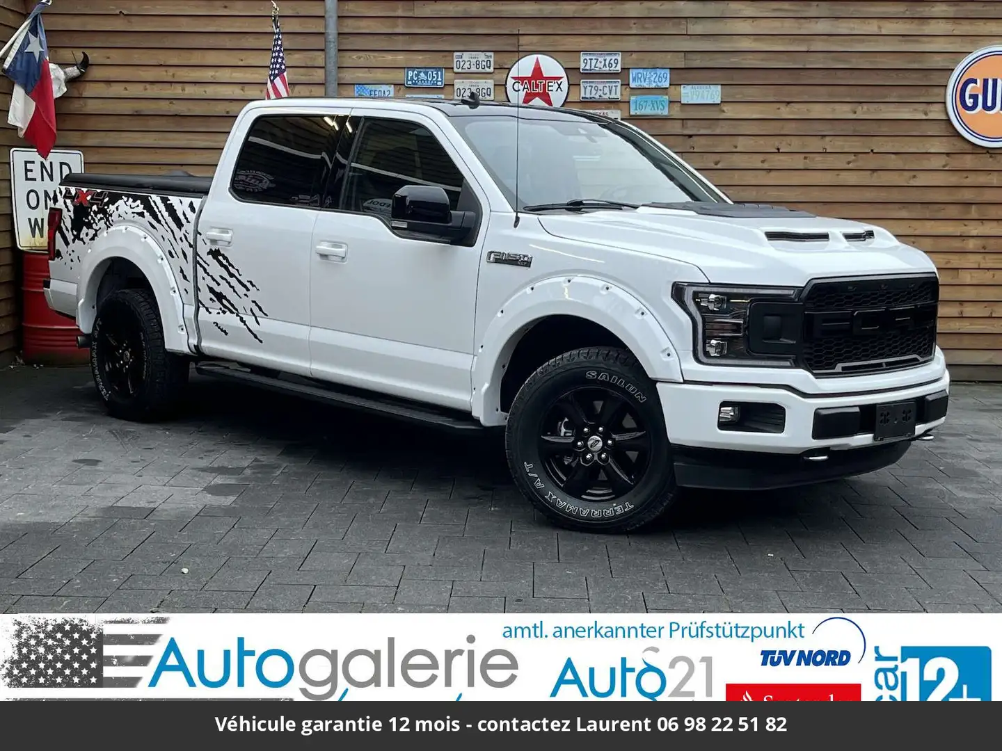 Ford SuperCrew 4x4 Tout compris hors homologation 4500e Blanc - 1