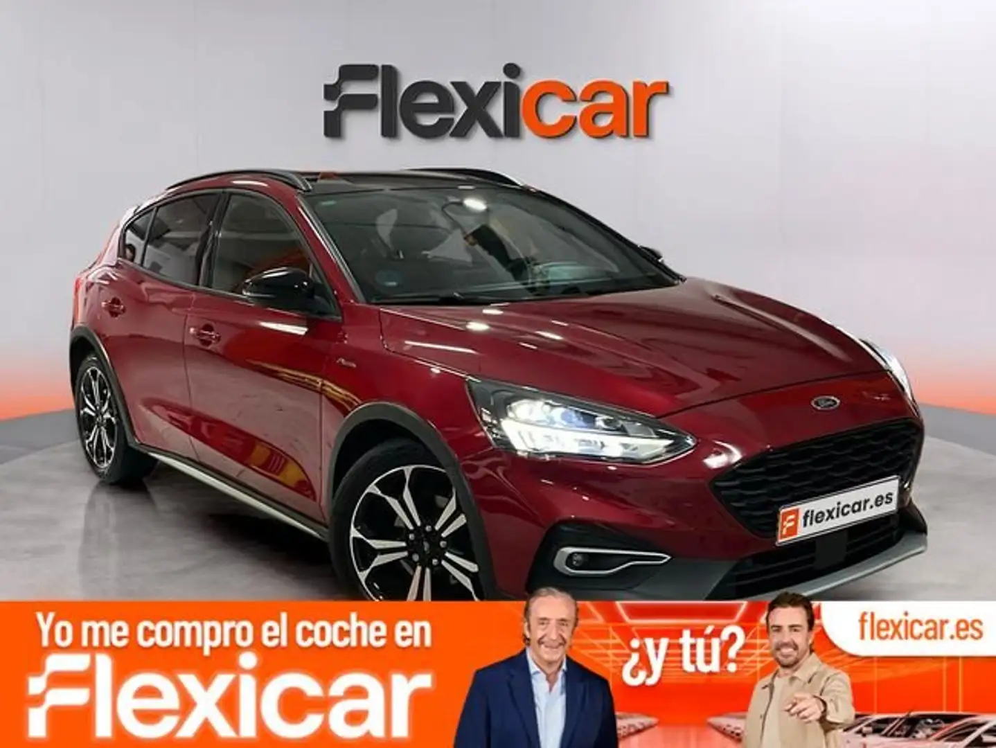Ford Focus 1.0 Ecoboost MHEV 92kW Active X Burdeos - 1