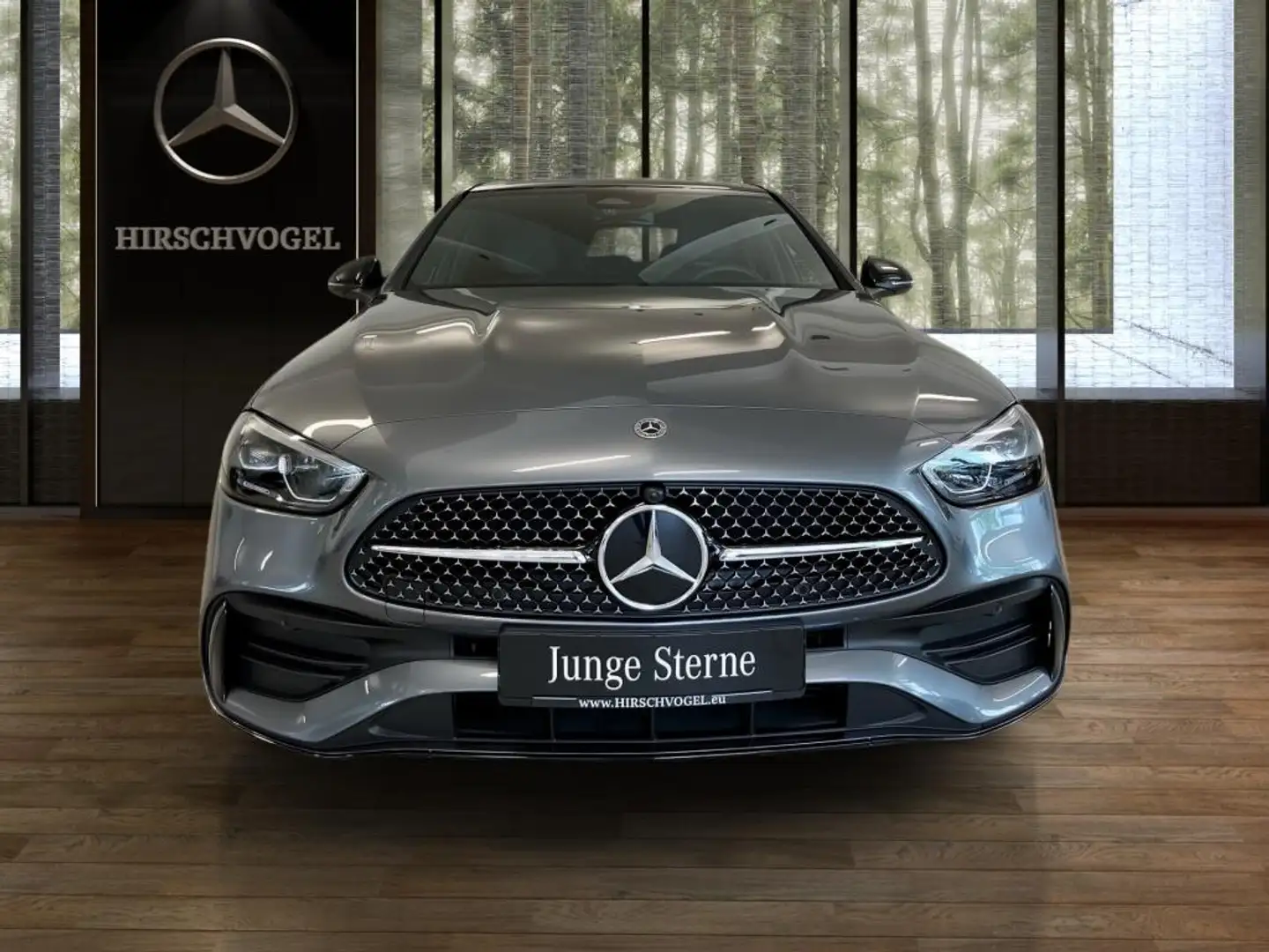 Mercedes-Benz C 300 d AMG-Line+Night+Pano+Memory-P+MBUX+Navi-P Grau - 2