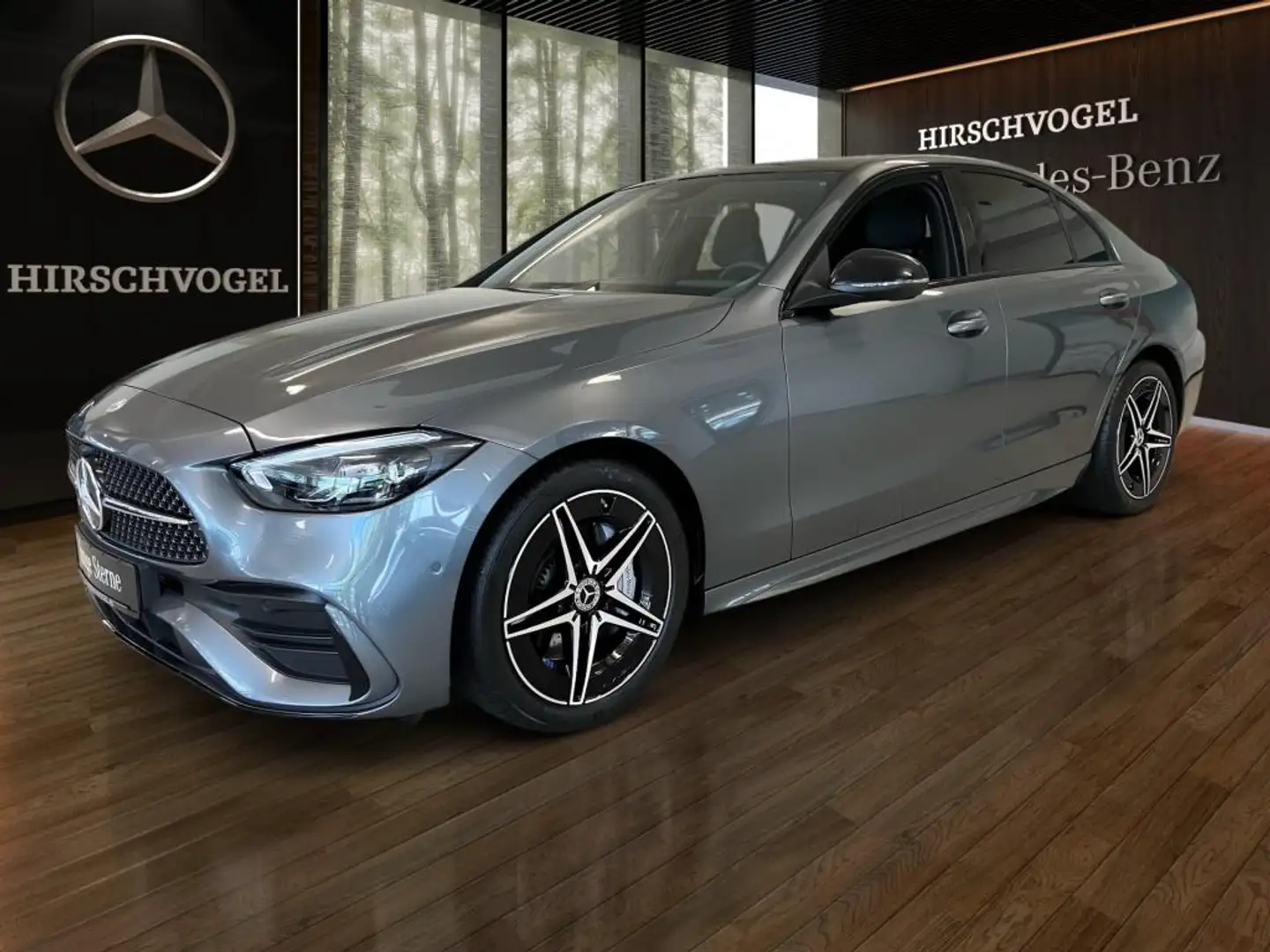 Mercedes-Benz C 300 d AMG-Line+Night+Pano+Memory-P+MBUX+Navi-P Grau - 1