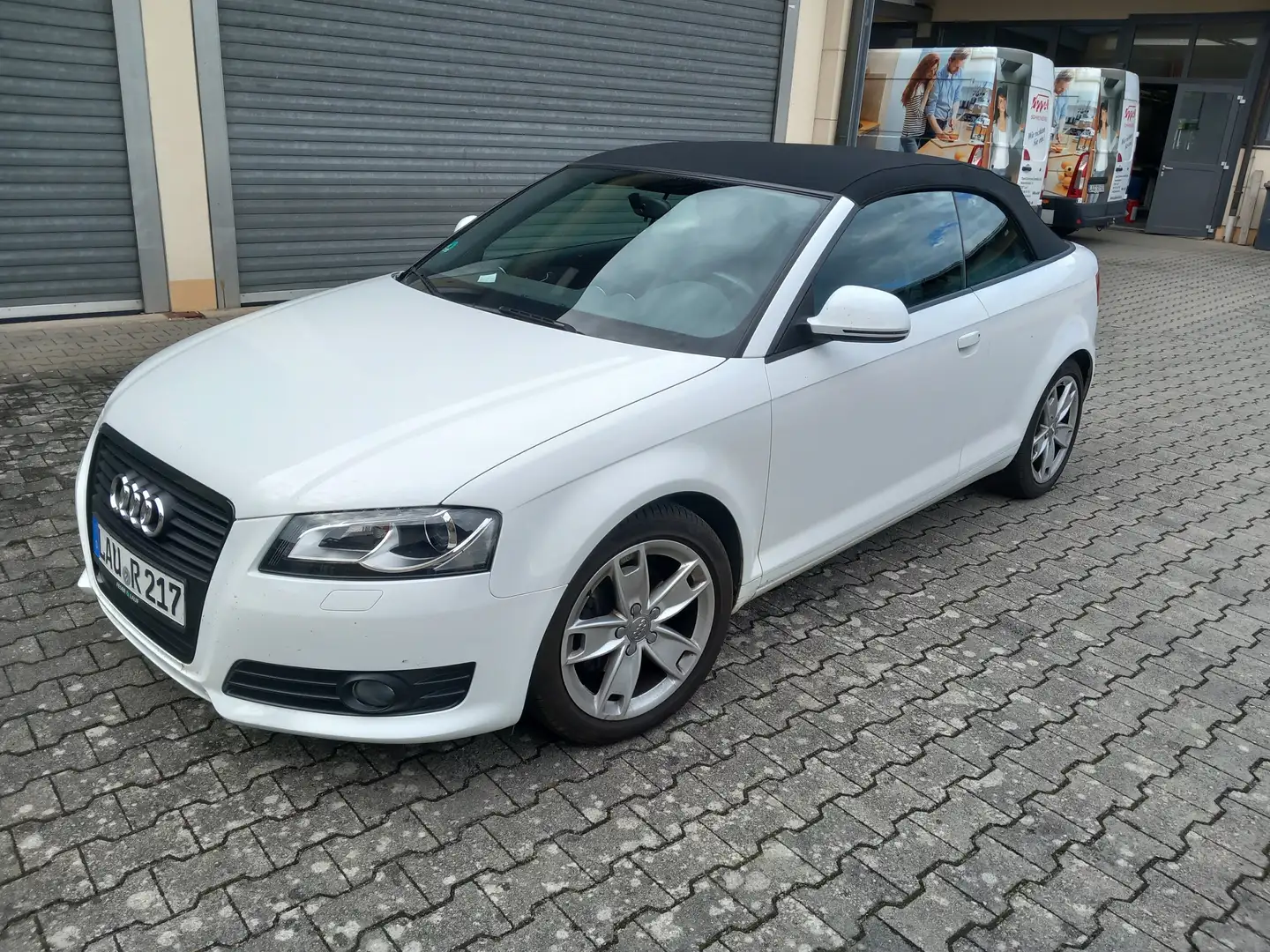 Audi A3 A3 Cabriolet 1.8 TFSI Ambition Weiß - 2