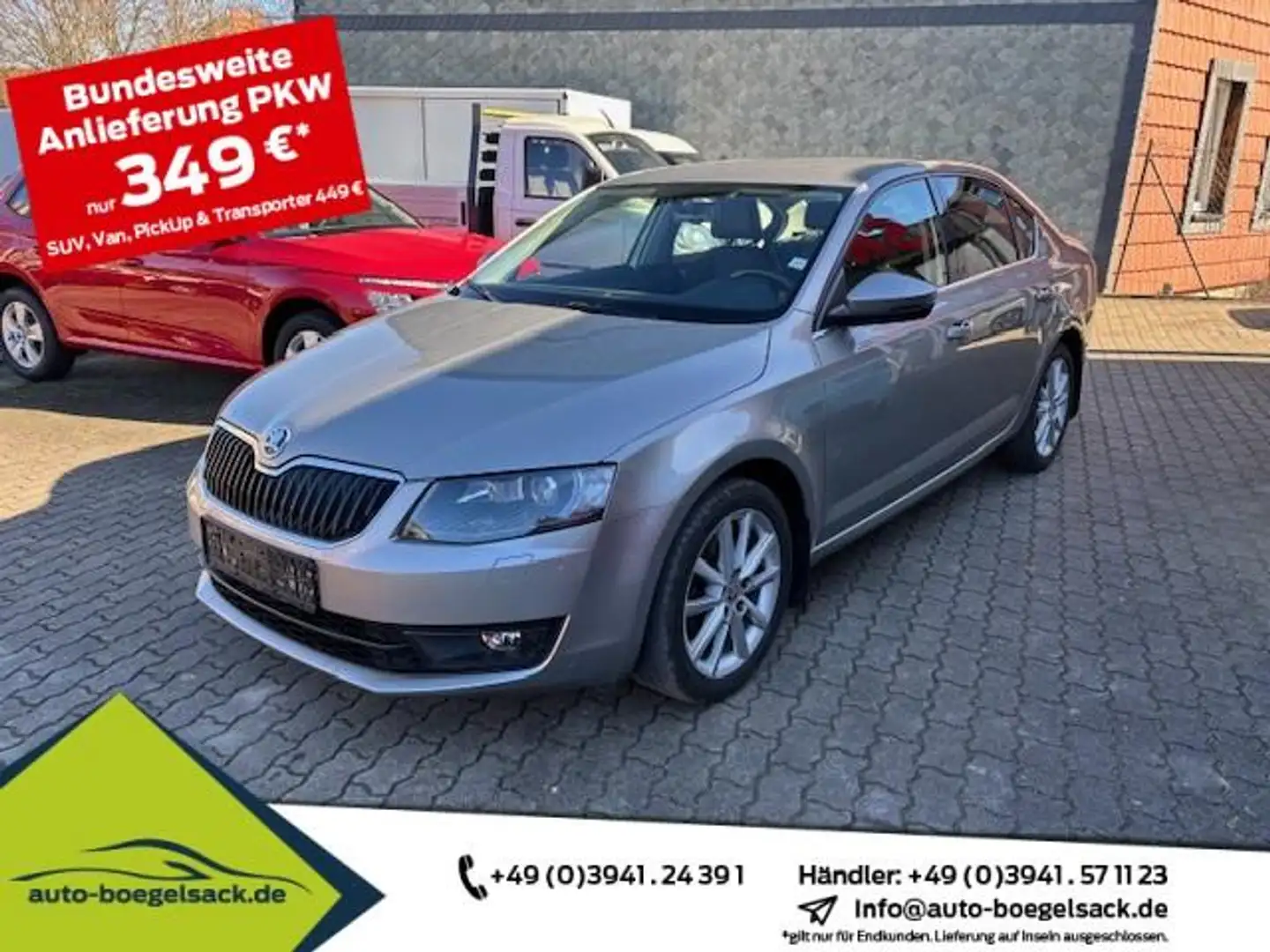 Skoda Octavia III 1.4 TSI Elegance+Bi-Xenon+AHK+1.HAND Beige - 1