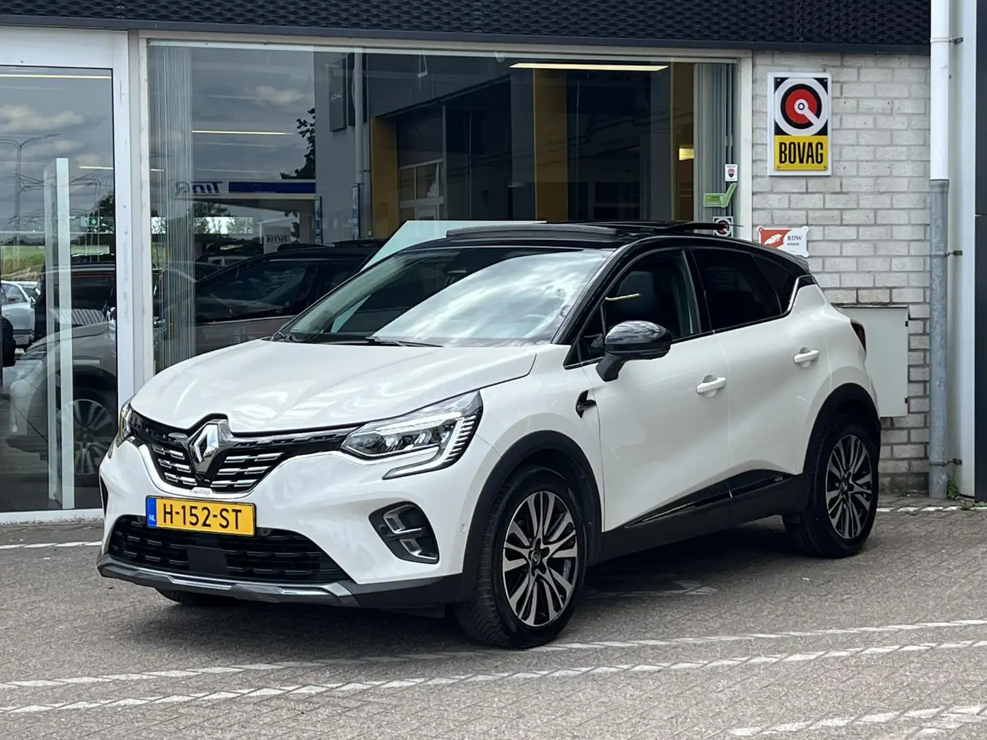 Renault Captur 1.3 TCe 130 Initiale Paris | 100% dlr onderhouden Wit - 2