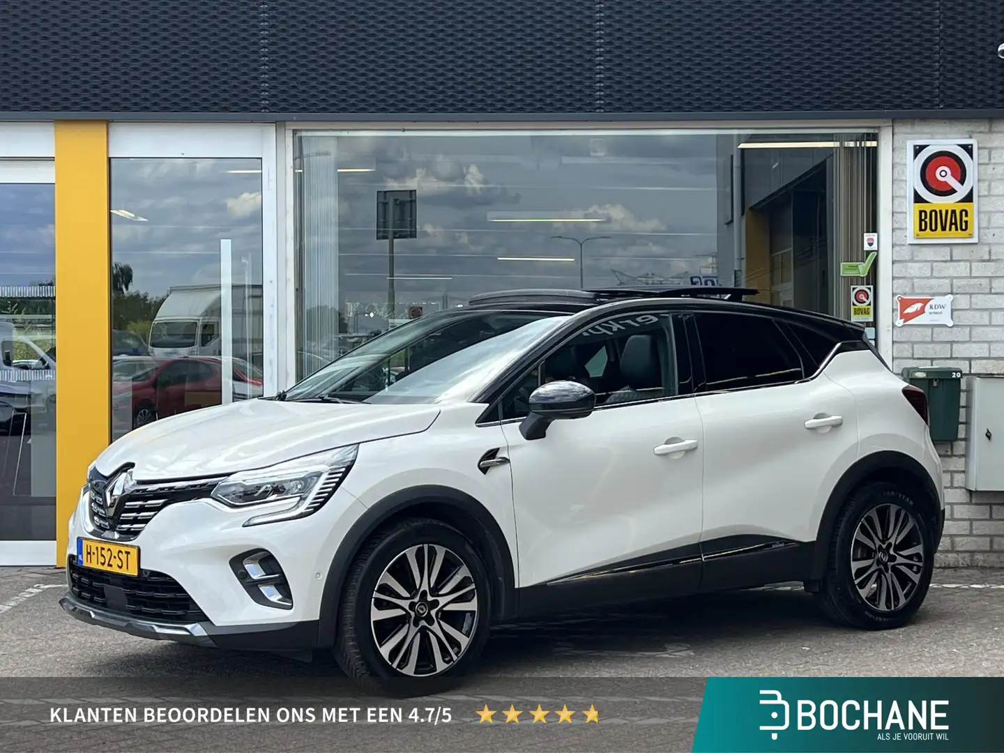 Renault Captur 1.3 TCe 130 Initiale Paris | 100% dlr onderhouden Wit - 1