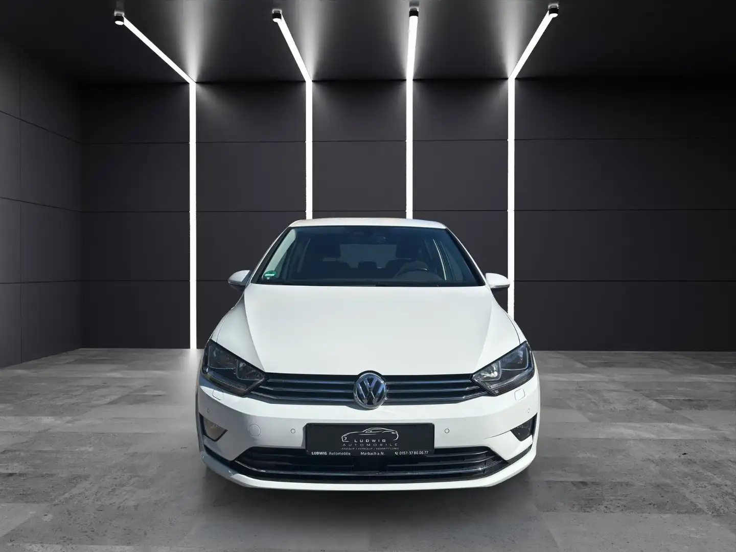 Volkswagen Golf Sportsvan / DSG / NAVI / ACC / GEPFLEGT Blanc - 2