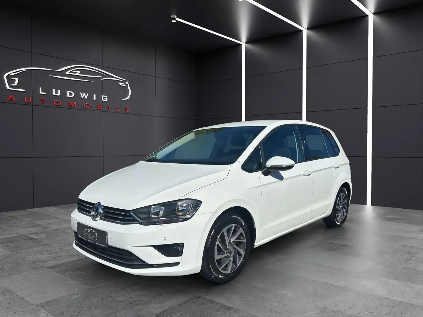 Volkswagen Golf Sportsvan / DSG / NAVI / ACC / GEPFLEGT Blanc - 1